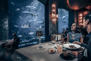 Date - Romantic dinner at Ossiana restaurant in Atlantis hotel in Dubai